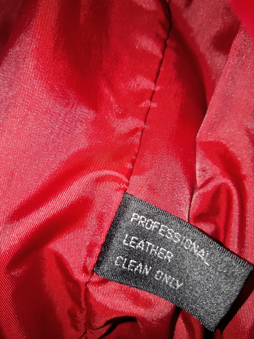 1980's Wilsons Leather Red Women's Leather Jacket - Picture 4 of 14
